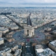 Paris vu d'un drone