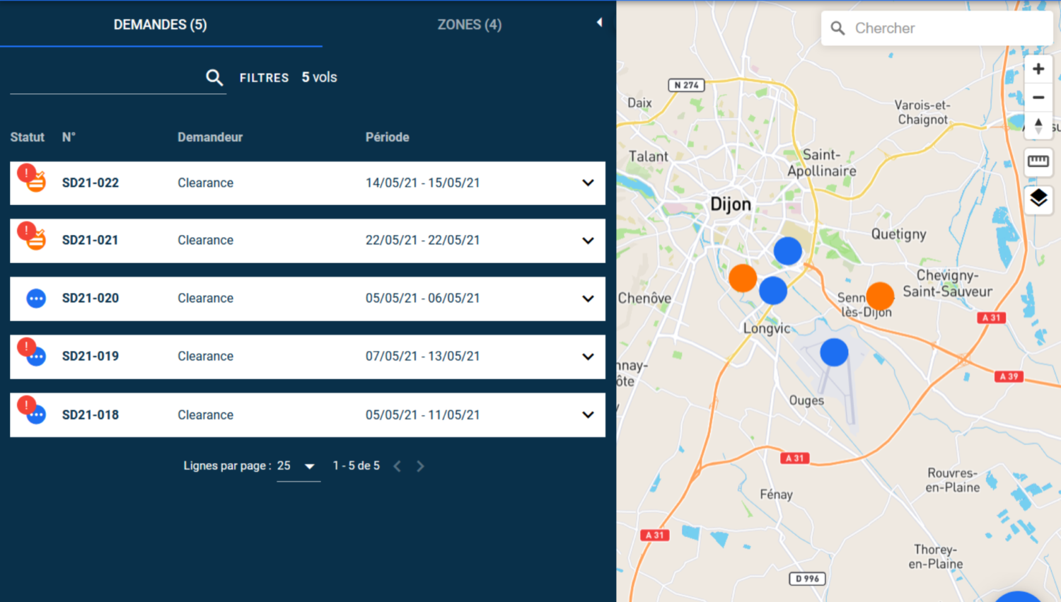 Système de gestion de vol pour avion - AeroMission - AERODATA AG - pour
